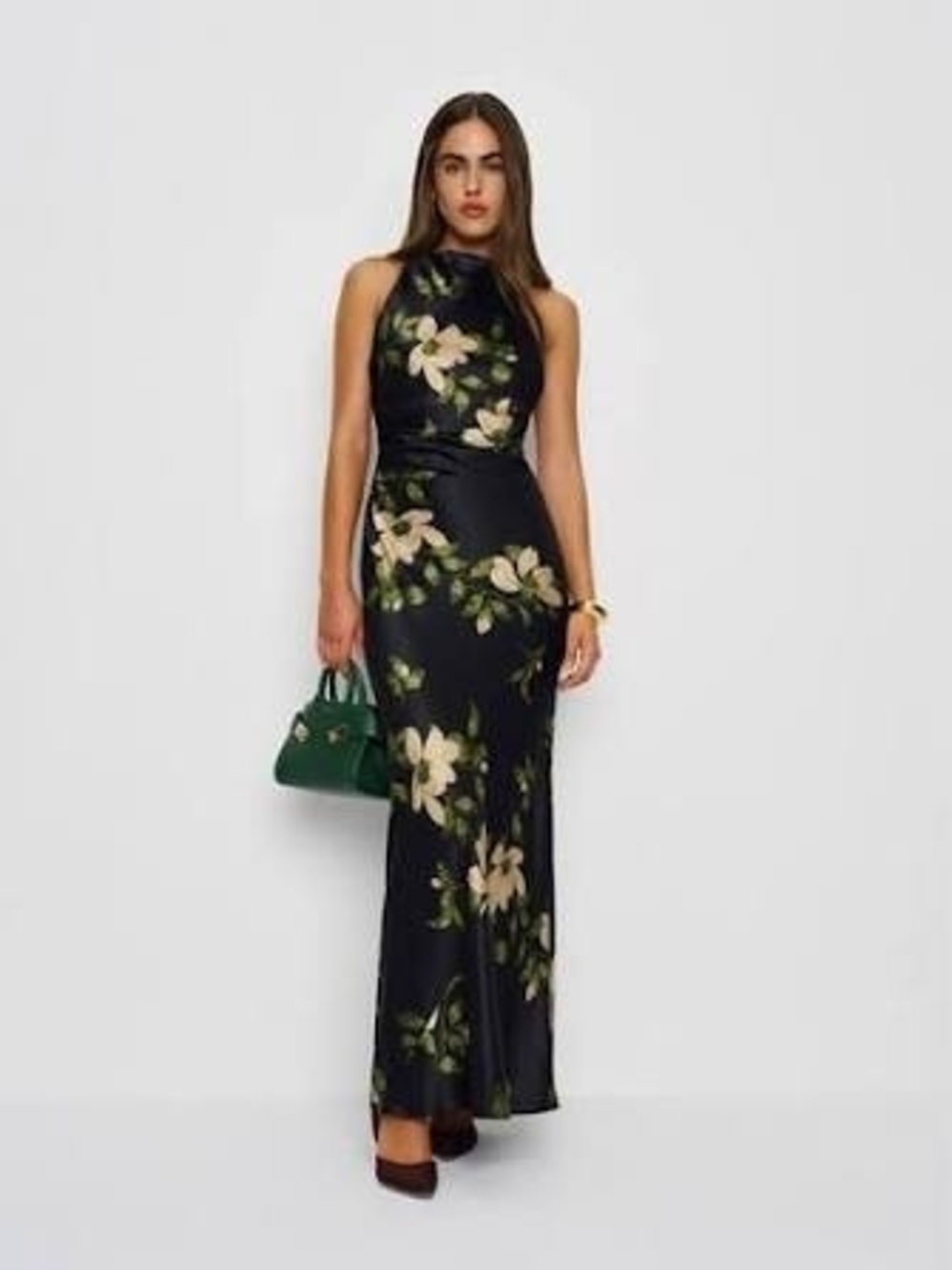 Reformation Anaiis Silk Dress In Mood For Love Size 10